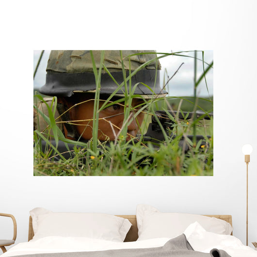 Infantryman with Royal Thai Wall Decal