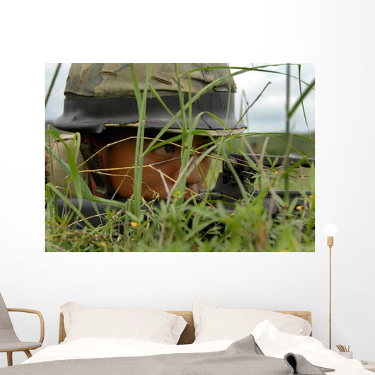 Infantryman with Royal Thai Wall Decal