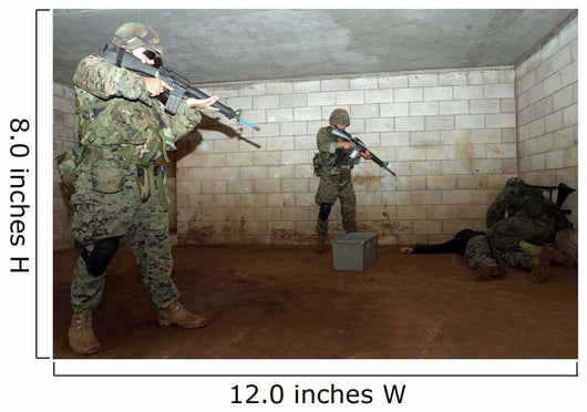 Marines Hold Saso Instructor Wall Decal
