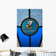 Single Seabee Logo Built Wall Decal