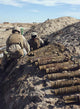 Soldiers Unearth 82mm Chinese Wall Decal