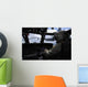 Pilot Monitors Flight Instruments Wall Decal