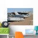 Three F-16 Fighting Falcons Wall Decal Design 1