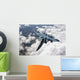F-15c Aggressor Flies over Wall Decal Design 1