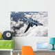 F-15c Aggressor Flies over Wall Decal Design 1