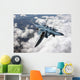 F-15c Aggressor Flies over Wall Decal Design 1