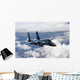 F-15c Aggressor Flies over Wall Decal Design 2