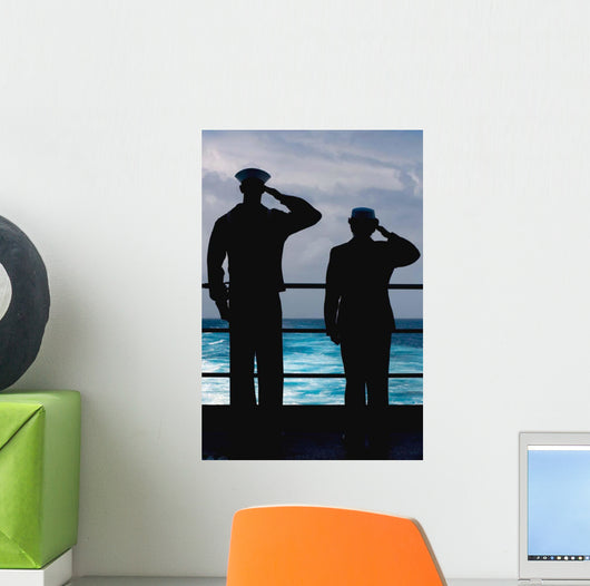 Seamen Salute Resting Place Wall Decal