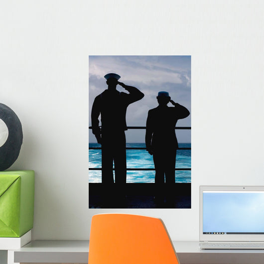 Seamen Salute Resting Place Wall Decal