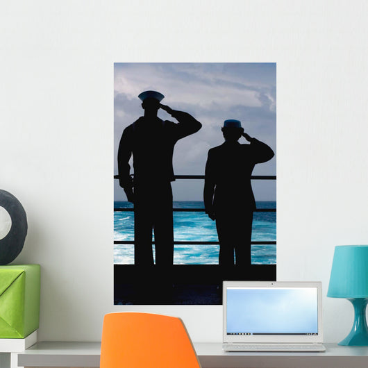 Seamen Salute Resting Place Wall Decal