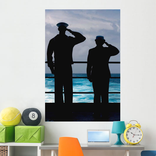 Seamen Salute Resting Place Wall Decal