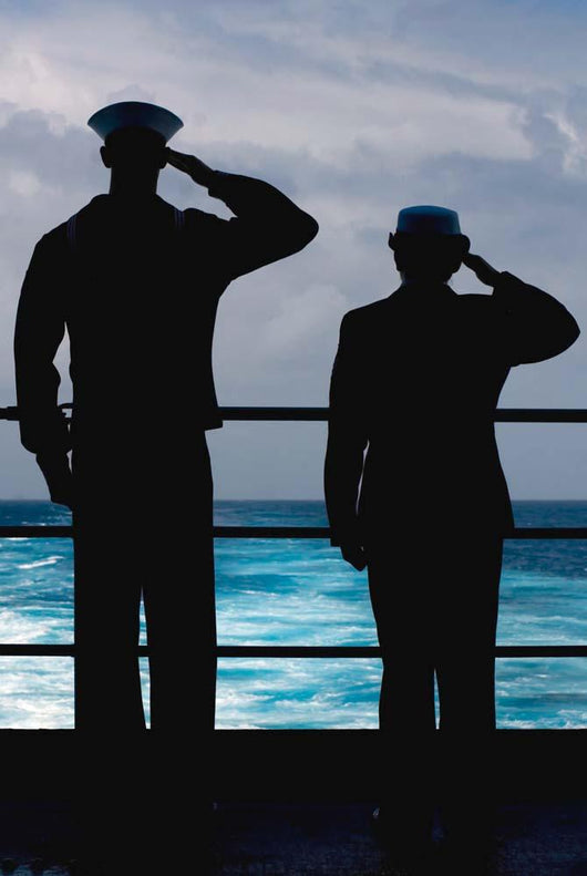 Seamen Salute Resting Place Wall Decal