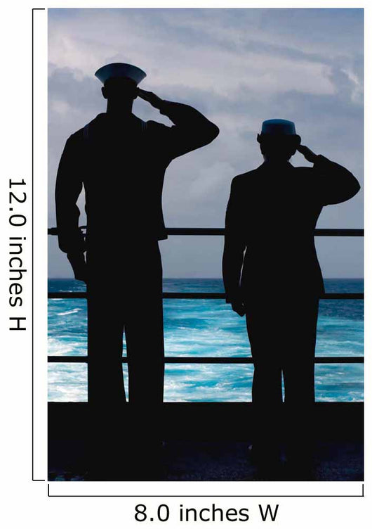 Seamen Salute Resting Place Wall Decal