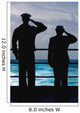 Seamen Salute Resting Place Wall Decal