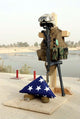 Fallen Soldiers Gear Display Wall Decal