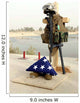 Fallen Soldiers Gear Display Wall Decal