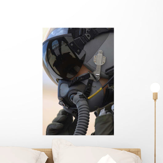 Pilot Sits His A-10 Wall Decal