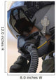 Pilot Sits His A-10 Wall Decal