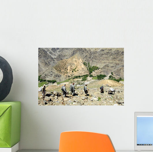 Donkey Loaded with Medical Wall Decal