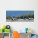 Six F-22 Raptors Taxi Wall Decal