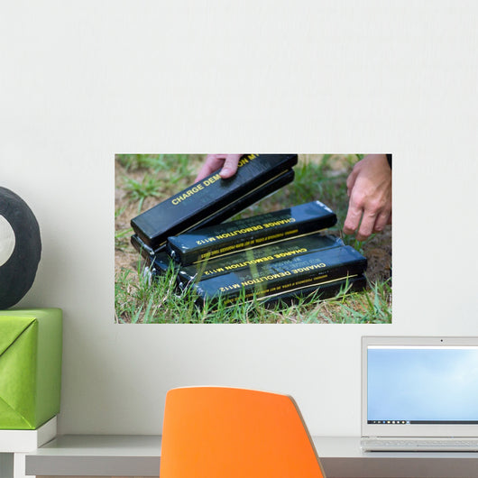 Blocks Military High-explosives Wall Decal