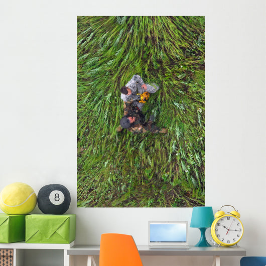 Army Sergeant Waits for Wall Decal