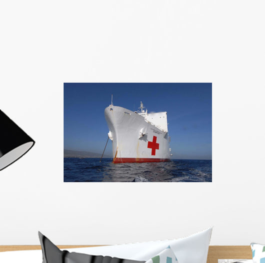 Military Sealift Command Hospital Wall Decal Design 1