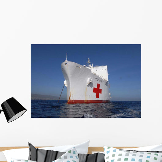 Military Sealift Command Hospital Wall Decal Design 1