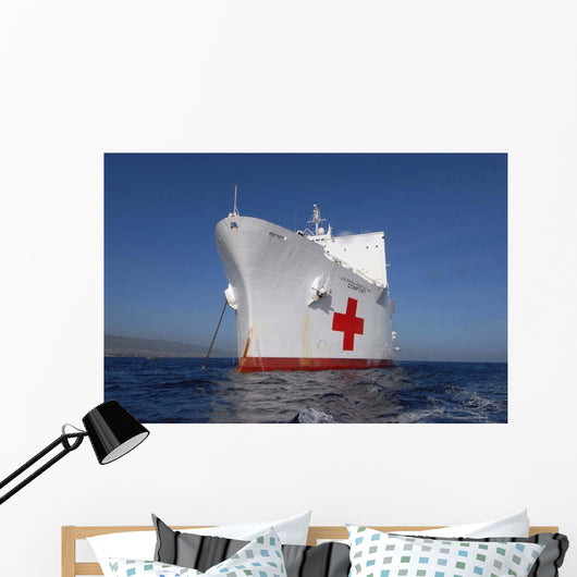 Military Sealift Command Hospital Wall Decal Design 1