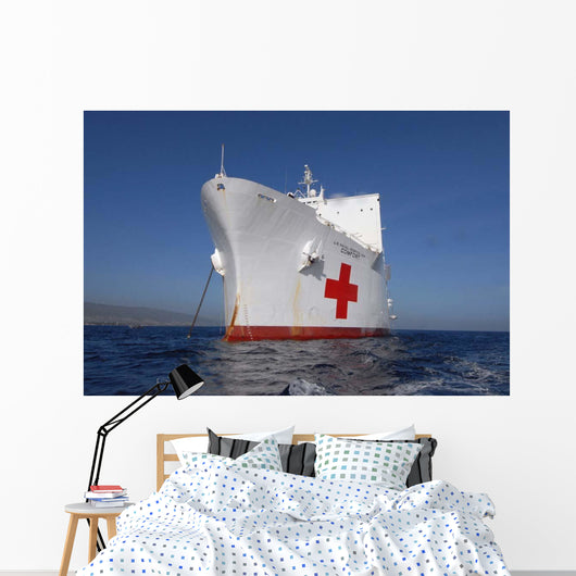 Military Sealift Command Hospital Wall Decal Design 1