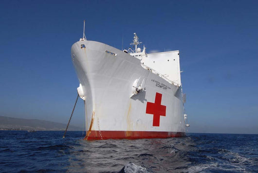 Military Sealift Command Hospital Wall Decal Design 1