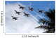 Air Force Thunderbirds Demonstration Wall Decal