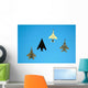 F-22 Raptor F-117 Nighthawk Wall Decal
