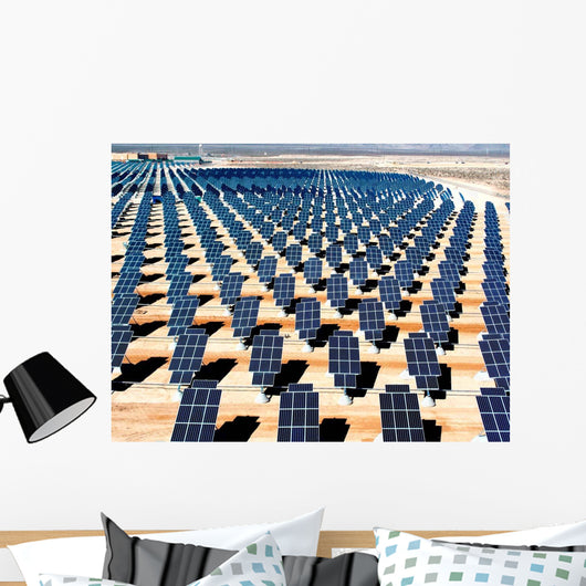 Solar Panels Awaiting Activation Wall Decal