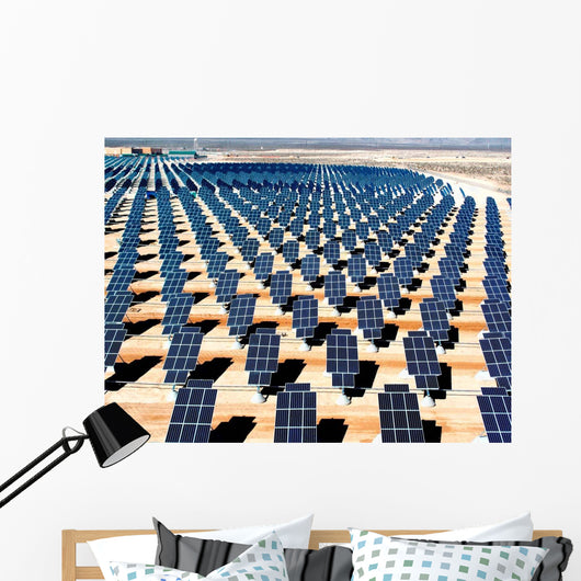 Solar Panels Awaiting Activation Wall Decal