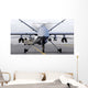 Fully Armed Mq-9 Reaper Wall Decal