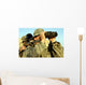 Soldiers Demonstrate Buddy Sniper Wall Decal
