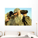 Soldiers Demonstrate Buddy Sniper Wall Decal