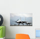 Two F-15a Eagles Flight Wall Decal