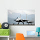 Two F-15a Eagles Flight Wall Decal