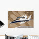 Two Dryden F A-18s Wall Decal