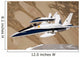 Two Dryden F A-18s Wall Decal