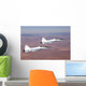 Two T-38a Mission Support Wall Decal Design 1