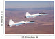 Two T-38a Mission Support Wall Decal Design 1