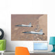 Two T-38a Mission Support Wall Decal Design 4