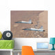 Two T-38a Mission Support Wall Decal Design 4