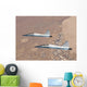 Two T-38a Mission Support Wall Decal Design 4