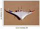 X-48b Blended Wing Body Wall Decal Design 3