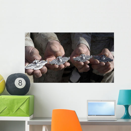 Sailors Display Their Fleet Wall Decal