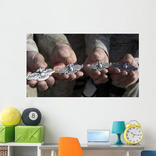 Sailors Display Their Fleet Wall Decal